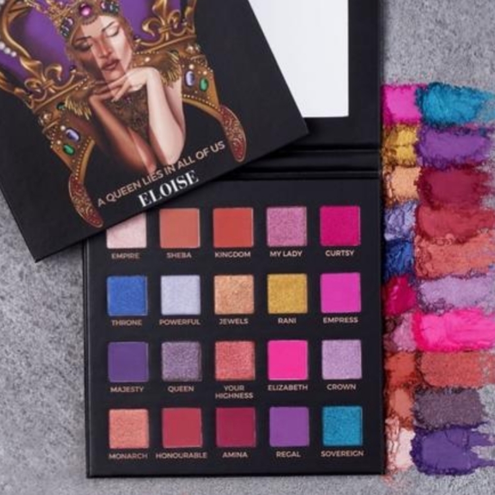 The Queen Eloise 20 High Pigmented 20 Color Eyeshadow Palette